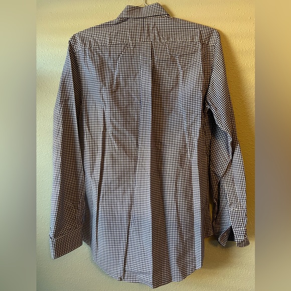 Ralph Lauren button down, checkered polo, medium - Picture 2 of 4